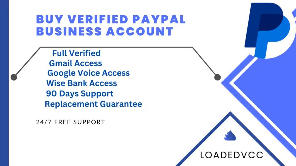 Buy Verified PayPal Business Account