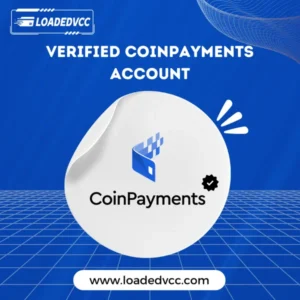 Verified Coinpayments Account