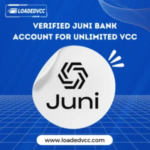 Verified Juni Bank Account For Unlimited VCC